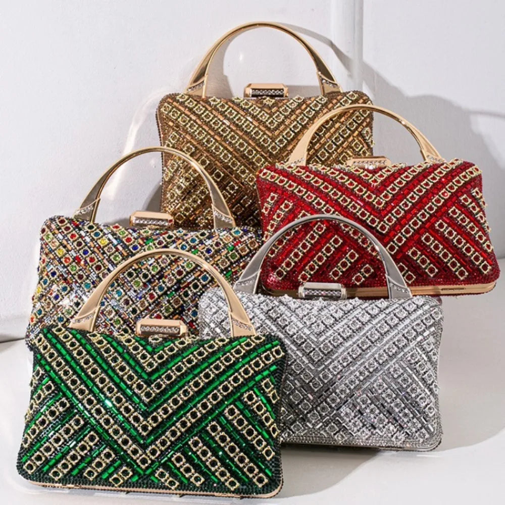 Bag High-end Diamond-encrusted Women's Bag Purses and Handbags Cartera De Fiesta