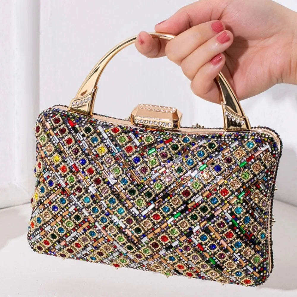 Bag High-end Diamond-encrusted Women's Bag Purses and Handbags Cartera De Fiesta