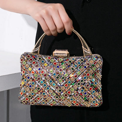 Bag High-end Diamond-encrusted Women's Bag Purses and Handbags Cartera De Fiesta